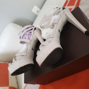 Gucci Shoes - Gucci high heels off white 37.5 size Gucci Shoes - Gucci high heels off white 37.5 size